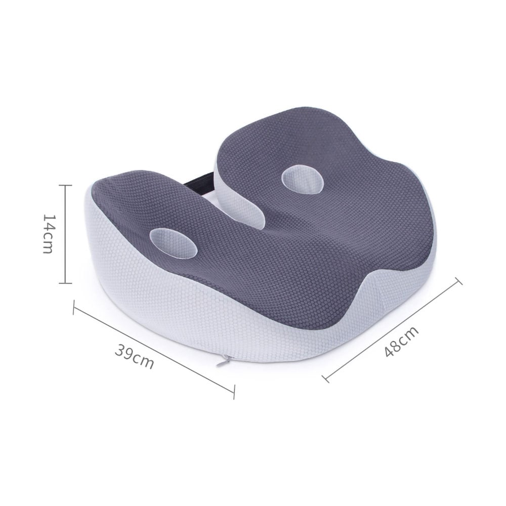 Sædepude i Memory Foam, ortopædisk