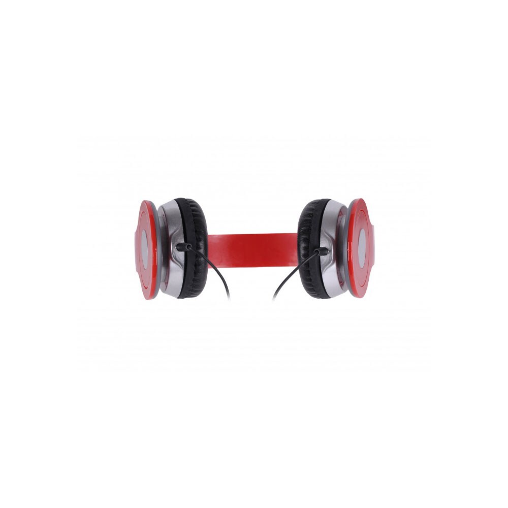 Rebeltec hovedtelefoner med AUX - rød