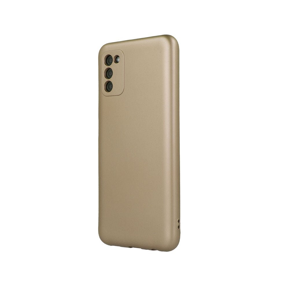 Metallisk cover til Samsung Galaxy M53 5G - guldfarvet
