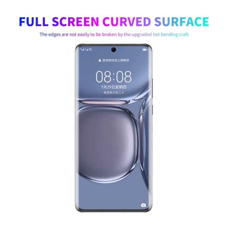 3D Curved skærmskåner til Huawei P50 Pro 2-pak