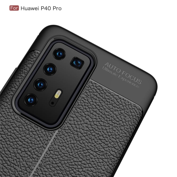 TPU-cover til Huawei P40 Pro - Sort