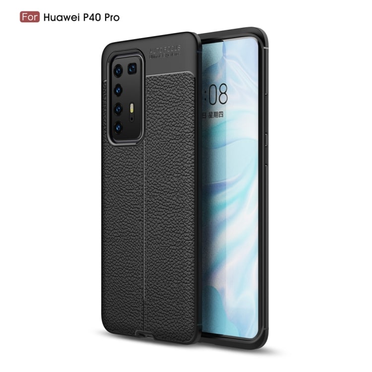 TPU-cover til Huawei P40 Pro - Sort