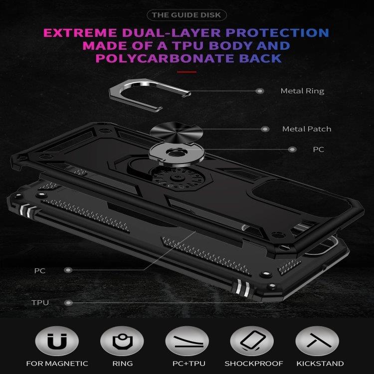 Robust cover med støtte til Samsung Galaxy M23