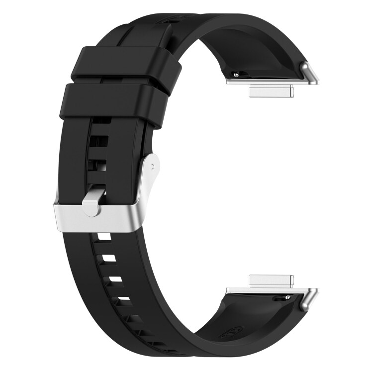 Silikonerem til Huawei Watch Fit 2 - sort