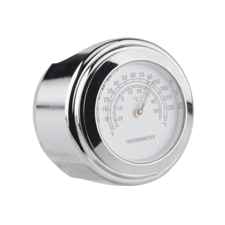 Thermometer til motorcykelstyr 22-25 mm