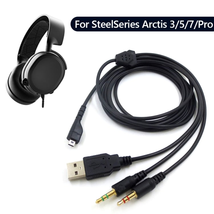 Lydkabel til headset, SteelSeries Arctis 3/5/7/Pro