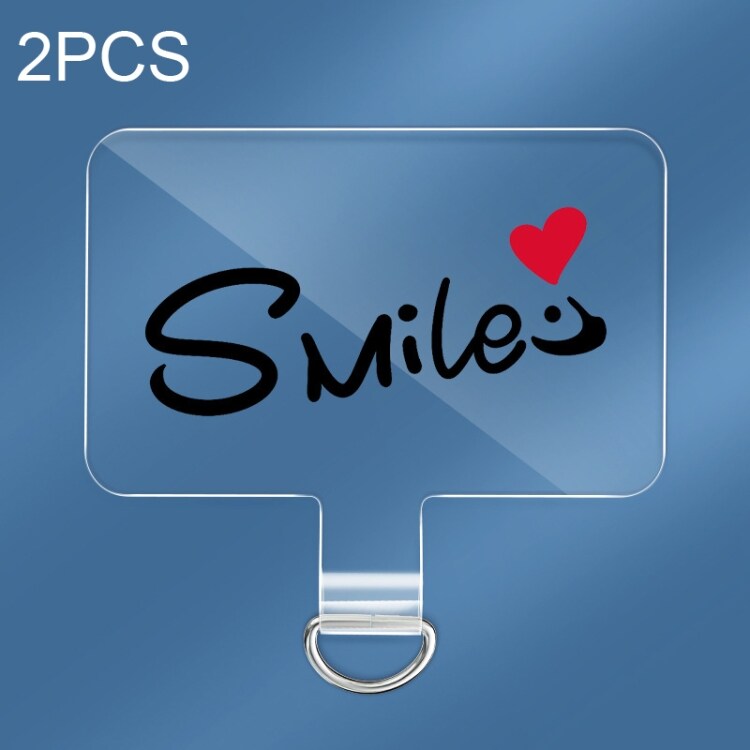 Mobilremsholder - Smile 2-pak