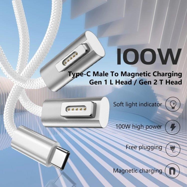 MagSafe 2 til USB Type-C PD 100 W 1.8 m