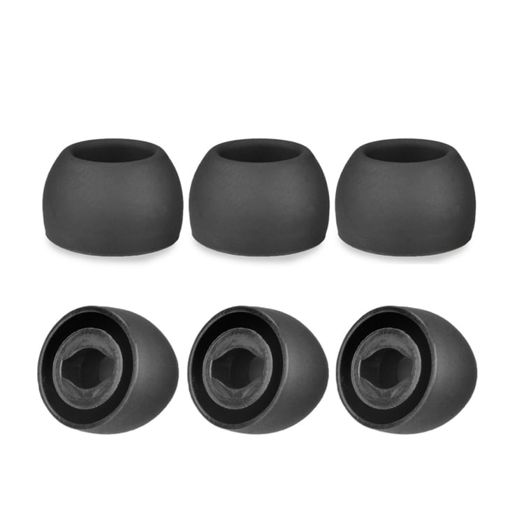 Ørepropper til Samsung Galaxy Buds Pro 6-pak Sort