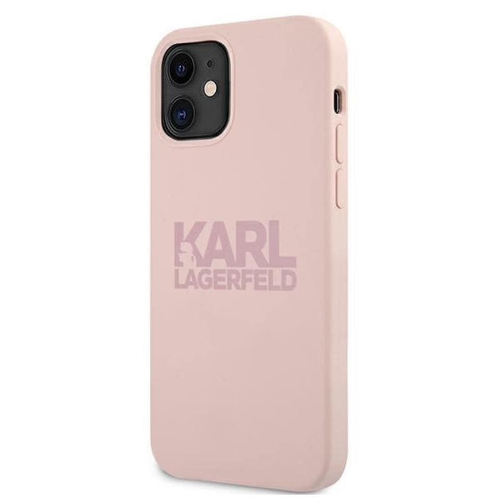 Karl Lagerfeld cover til iPhone 12 Mini 5,4" - Rosa
