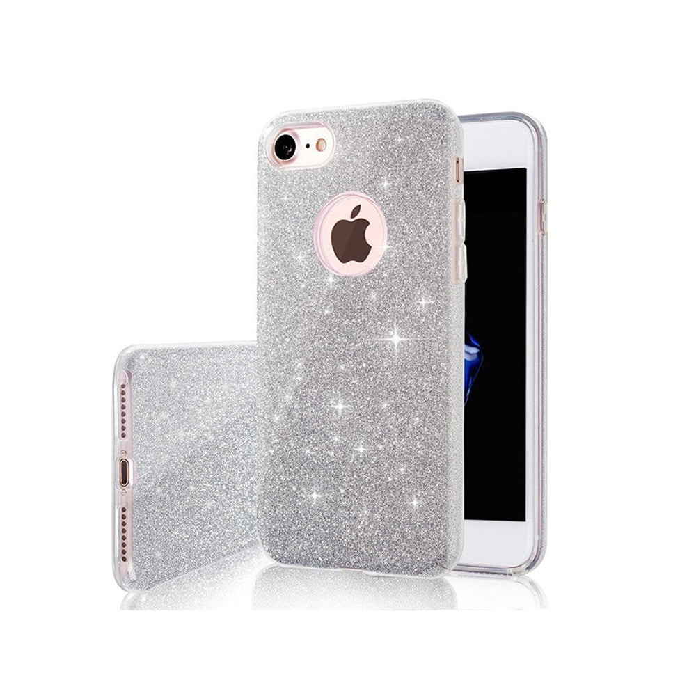 Glitrende cover til Samsung Galaxy A53 5G - sølvfarvet