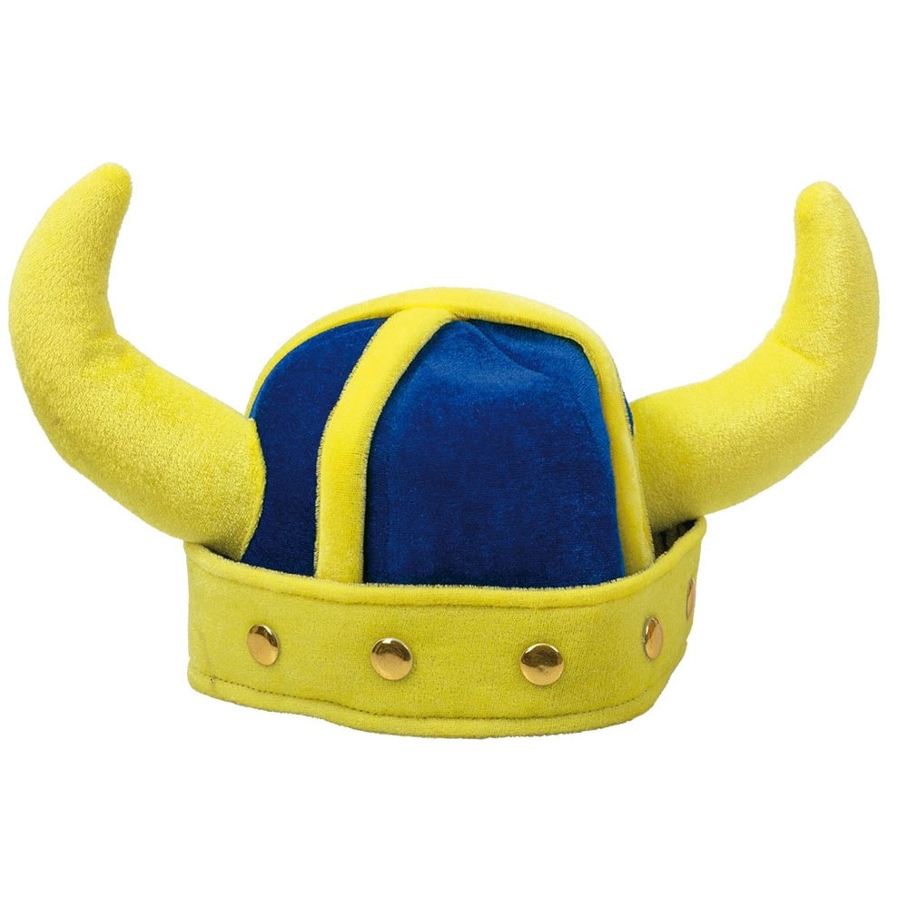 Vikingehat Sverige - blå/gul