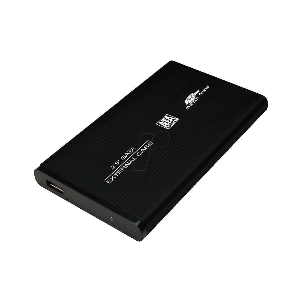Reekin Eksternt Harddiskkabinet 2,5" Sata USB 2.0 - 1TB sort