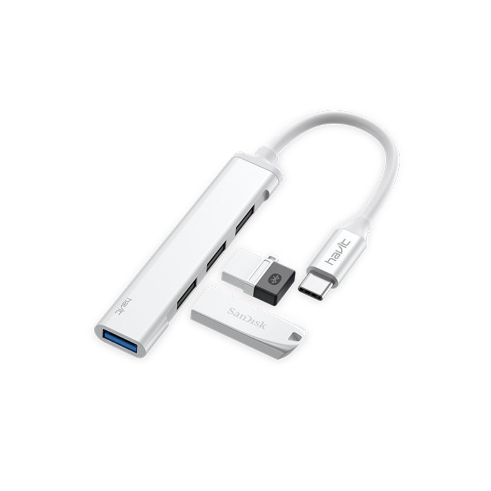 HAVIT USB-Hubb med USB-C