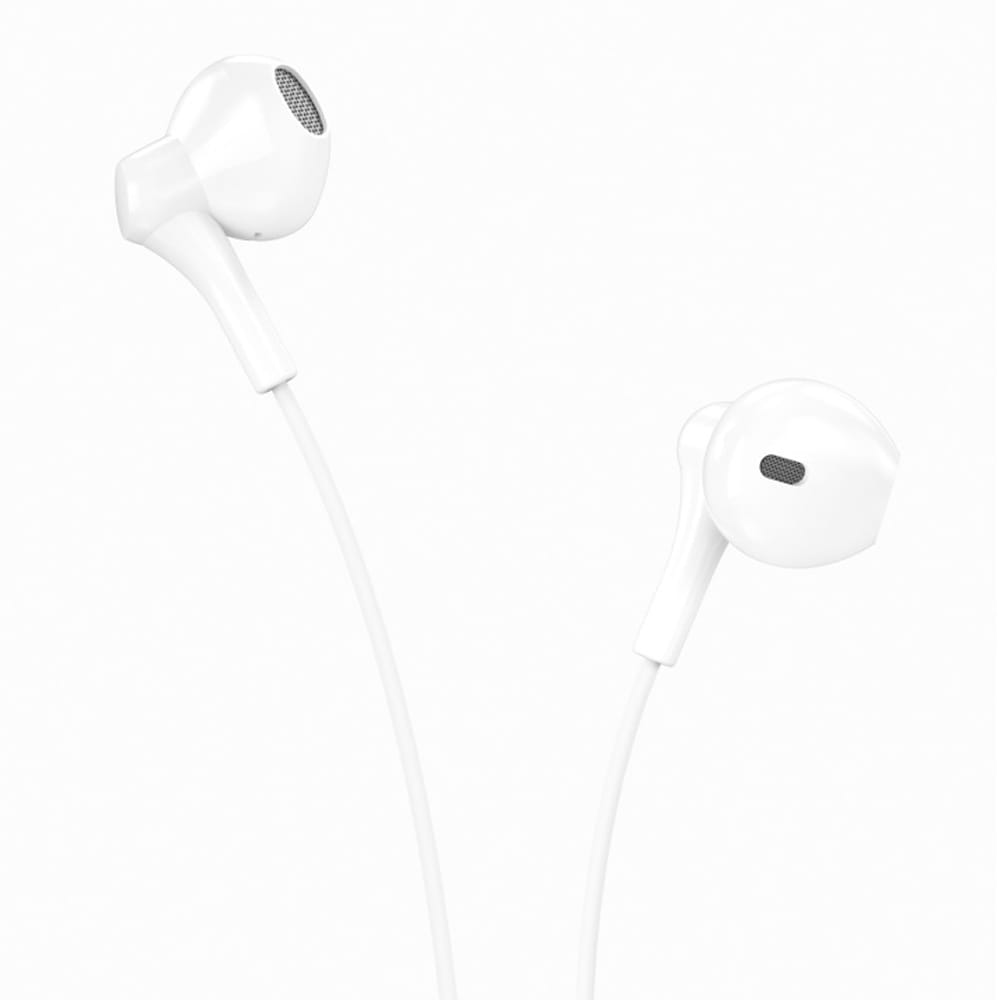 XO EP39 in-ear hovedtelefoner med AUX - Hvid