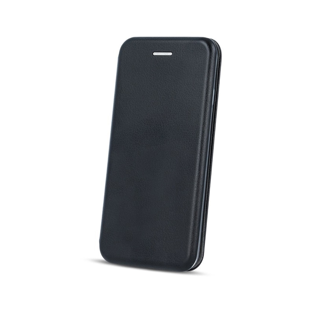 TPU-etui til iPhone 14 Pro Max 6.7" - svart, med kortplads og standerfunktion
