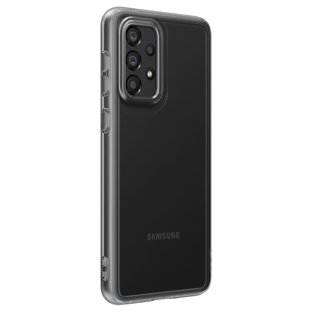 Samsung Soft Clear Cover til Samsung Galaxy A33 5G / A336 sort