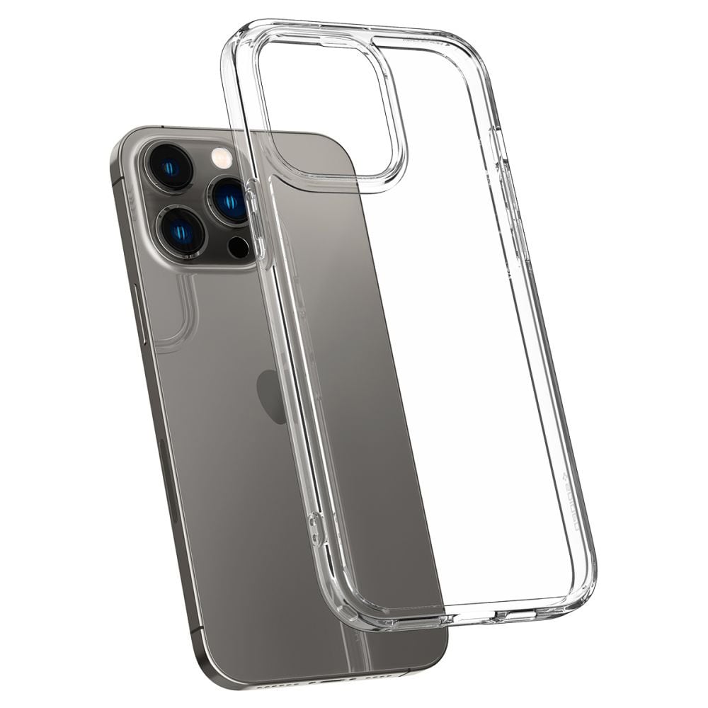 Spigen Liquid Crystal bagcover til iPhone 14 Pro Crystal Clear