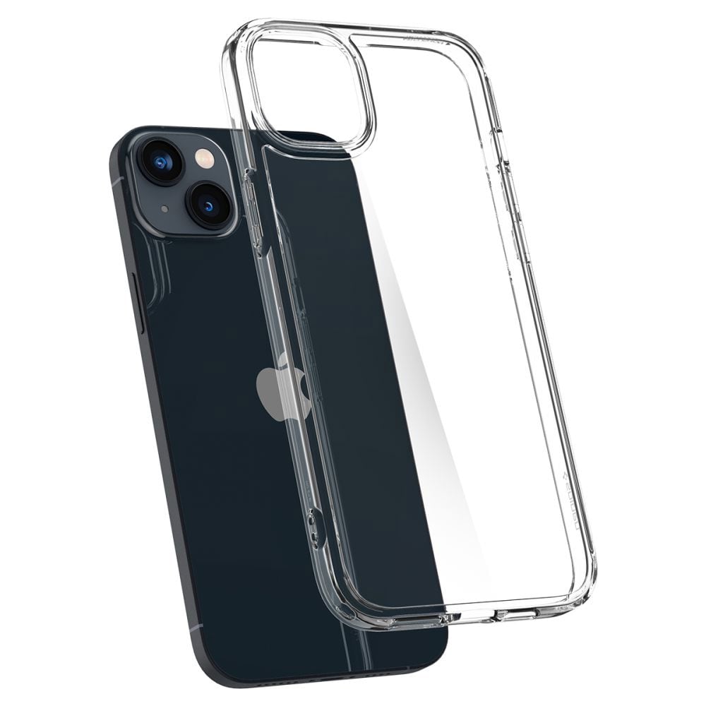 Spigen Ultra Hybrid bagcover til iPhone 14 Max Crystal Clear