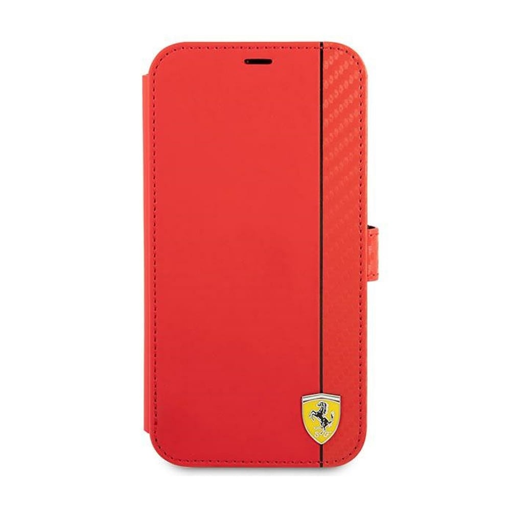 Ferrari Flip-cover til iPhone 13 - Rød