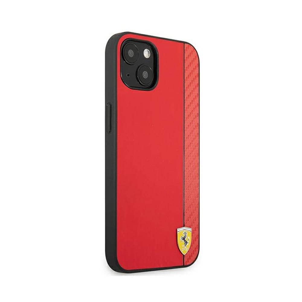 Ferrari bagcover til iPhone 13  - Rød