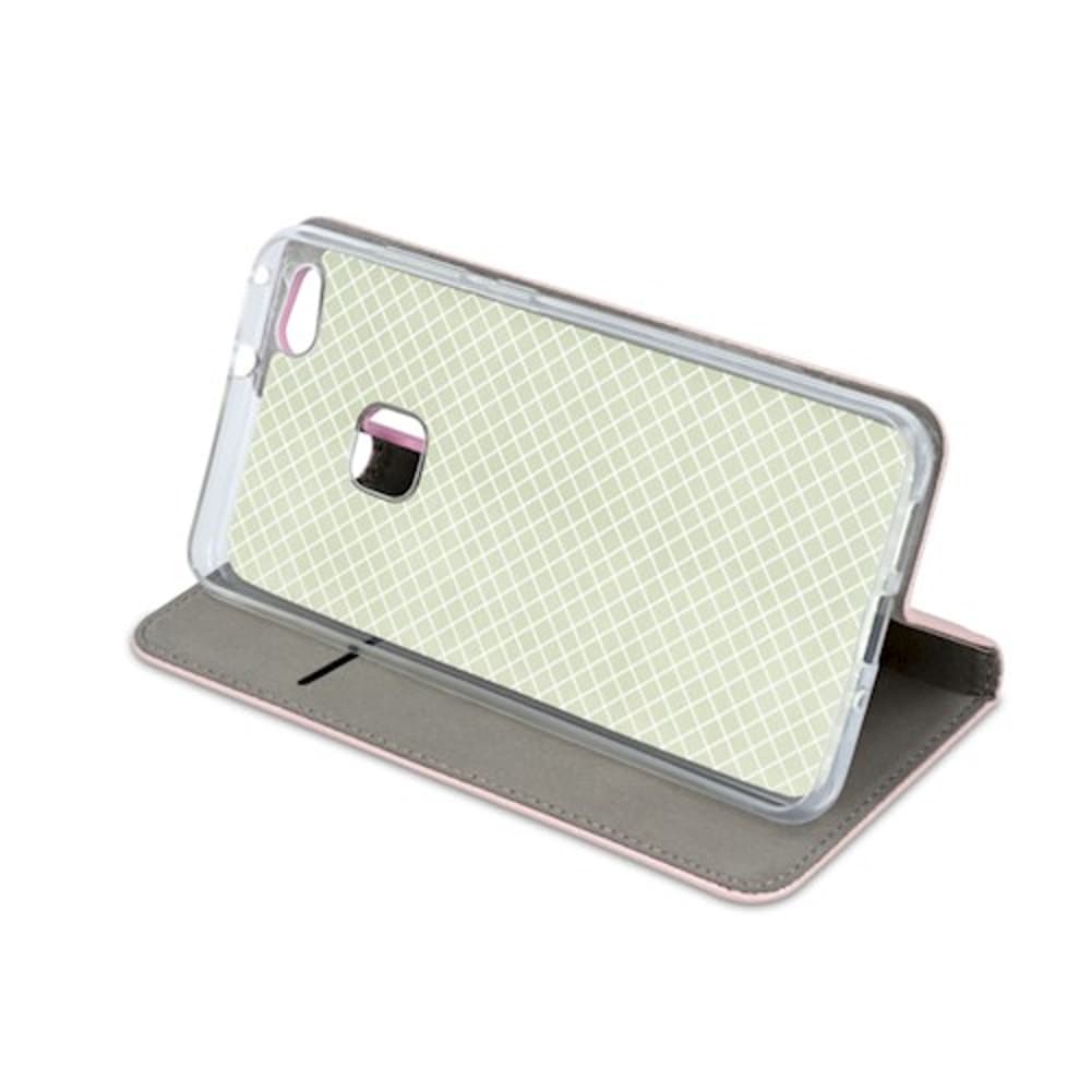 Magnetcover med stativfunktion til iPhone 14 6,1" roségold
