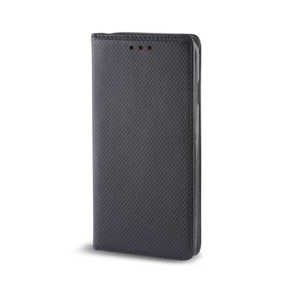 Magnetisk flip-cover med stativ til Huawei Nova Y70 black