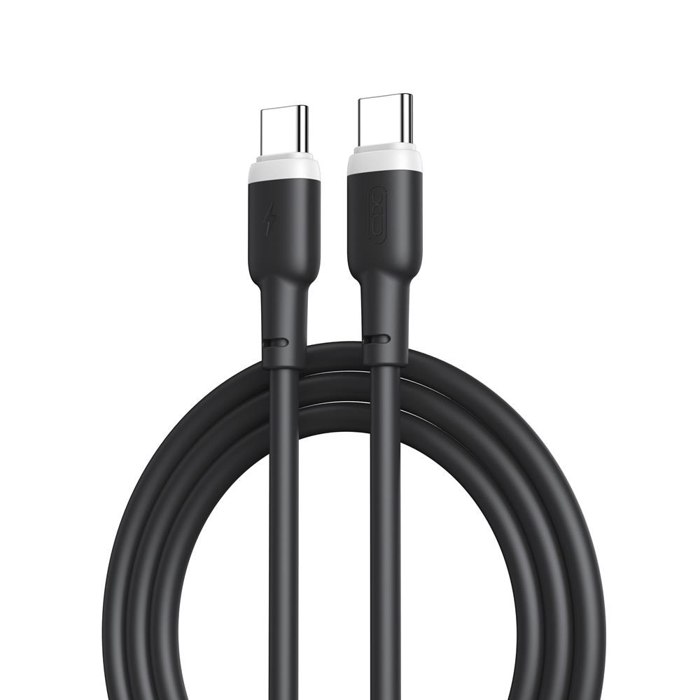 XO USB-Kabel 60W PD USB Type-C - USB Typ-C 1m Sort