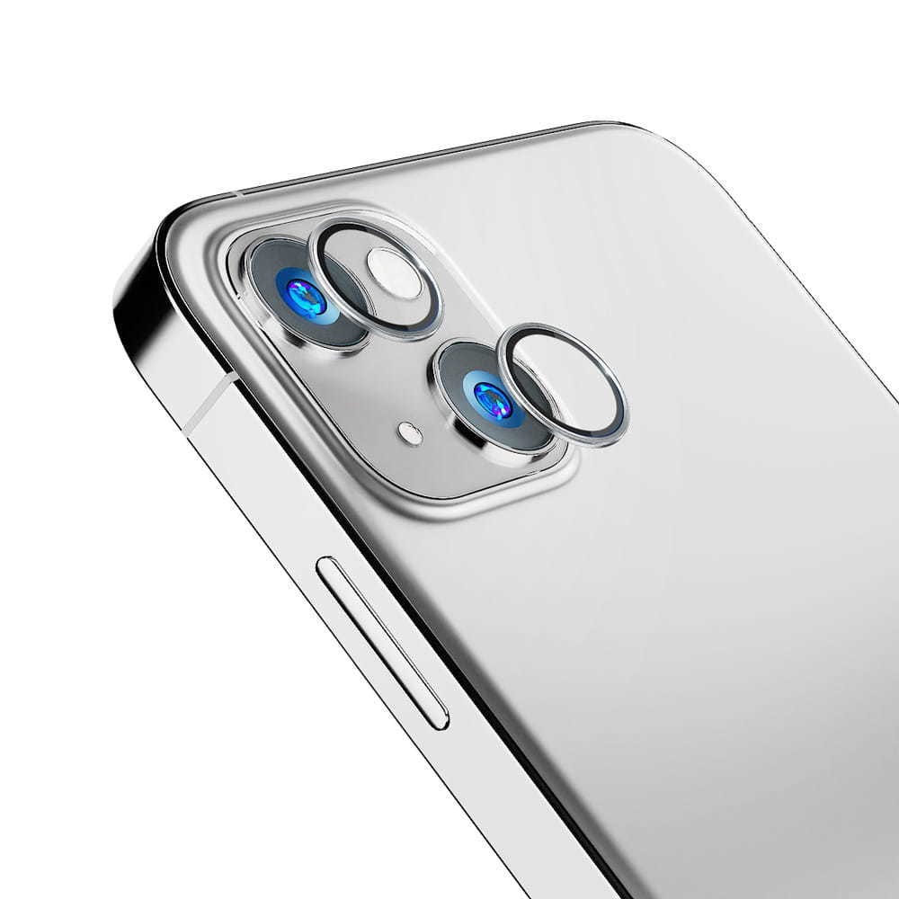 3mk Linsebeskyttelse til kamera iPhone 14  - Sølv