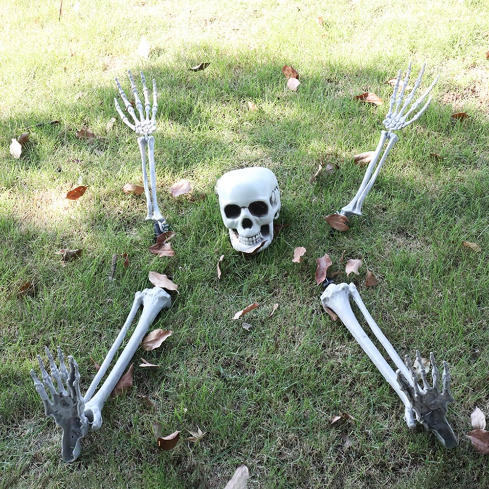 Skelet Halloween i 5 dele