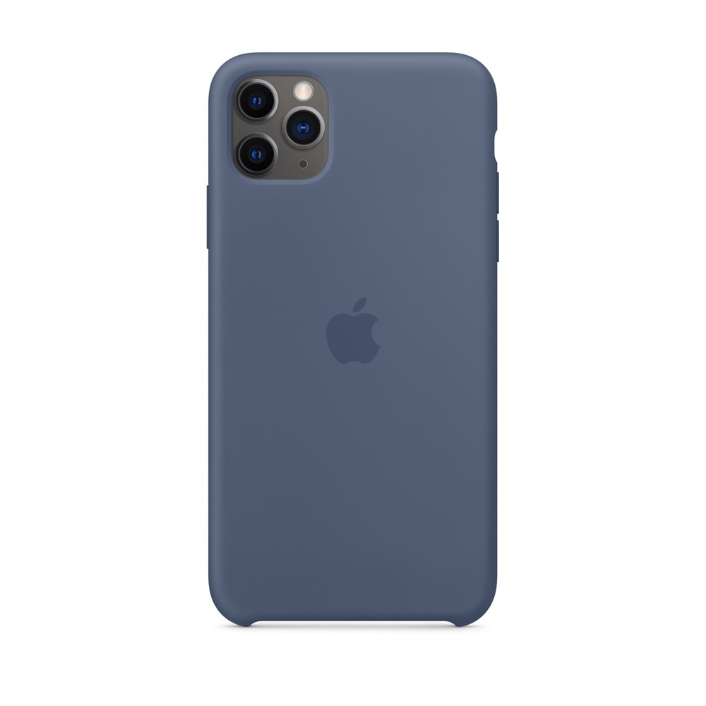 Apple 11 Pro Max Silikonecover - Alaskablå