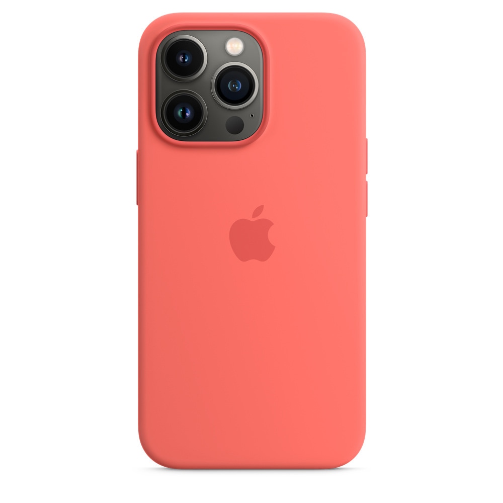 Apple iPhone 13 Pro Silikone Cover med MagSafe - Coral Pink