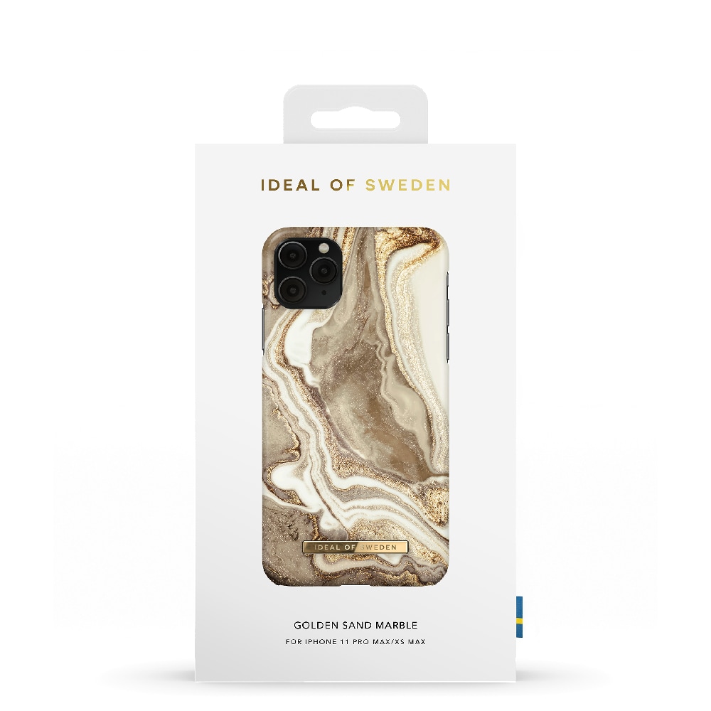 IDEAL OF SWEDEN Mobilcover Golden Sand Marble til iPhone 11 Pro Max/XS Max