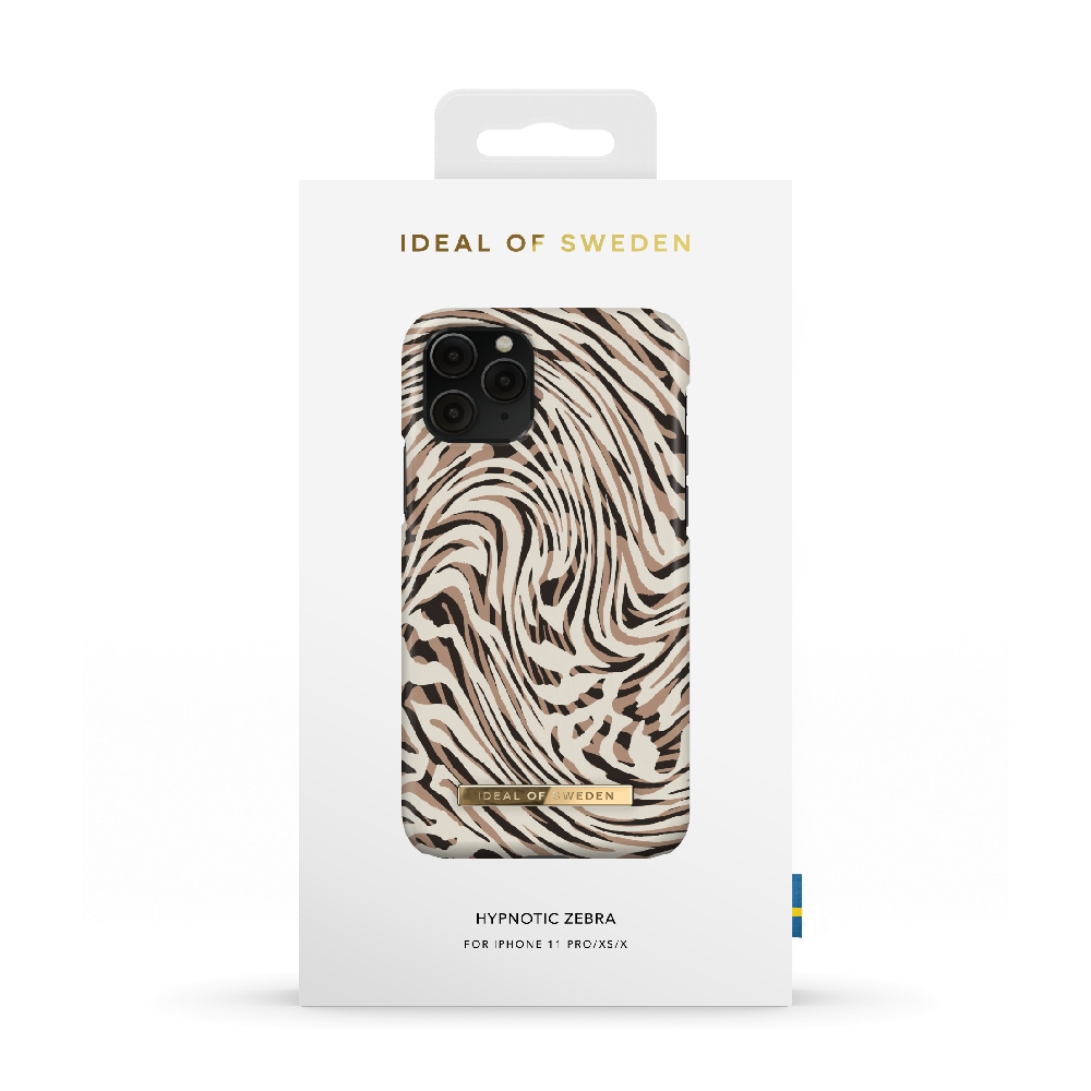 IDEAL OF SWEDEN Mobilcover Hypnotic Zebra til iPhone 11 Pro/XS/X