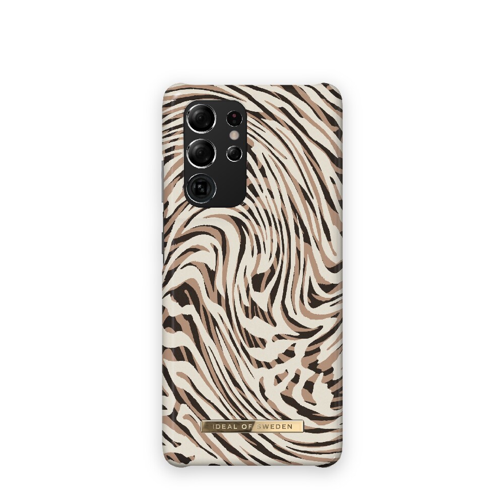 IDEAL OF SWEDEN Mobilcover Hypnotic Zebra til Samsung Galaxy S21 Ultra