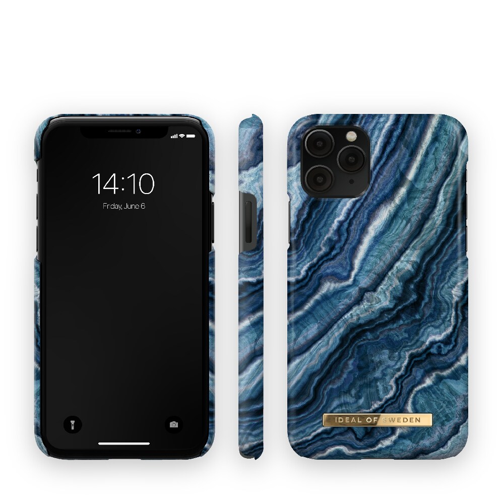 IDEAL OF SWEDEN Mobilcover Indigo Swirl til iPhone 11 Pro/XS/X