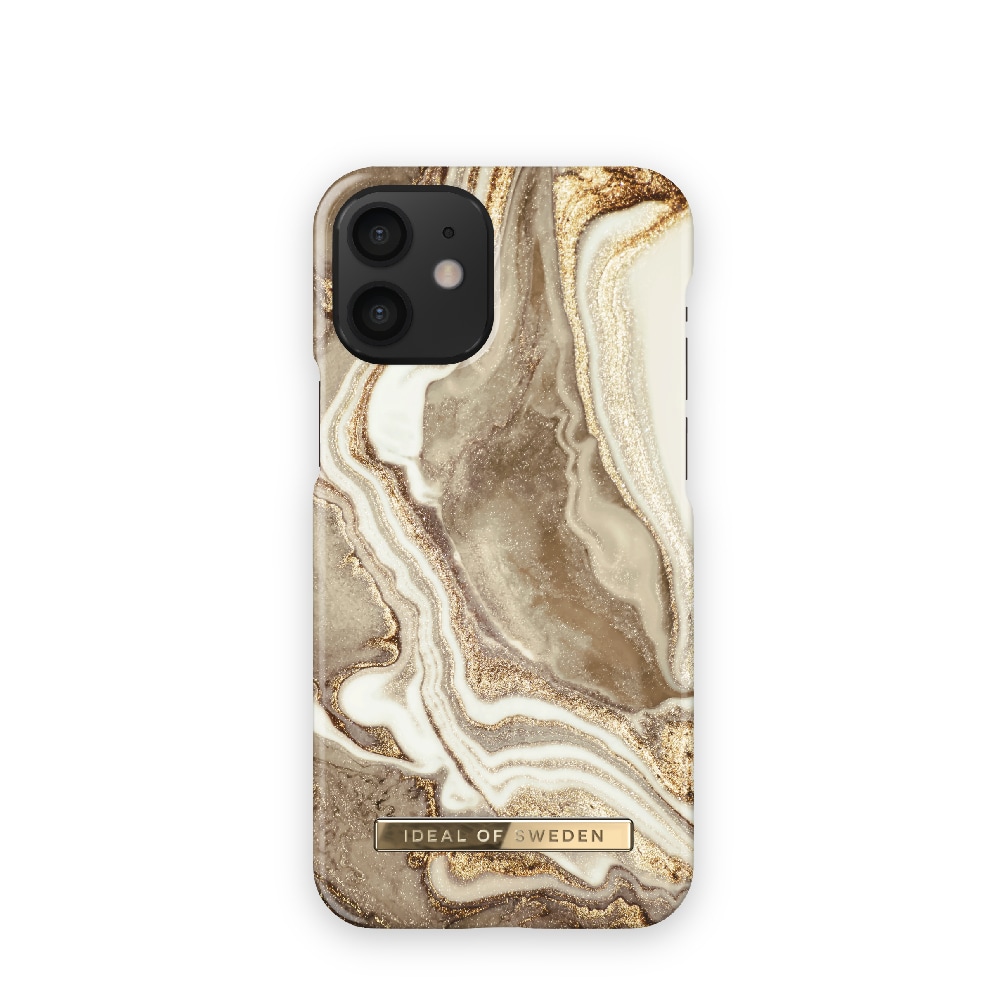 IDEAL OF SWEDEN Mobilcover Golden Sand Marble til iPhone 12 mini