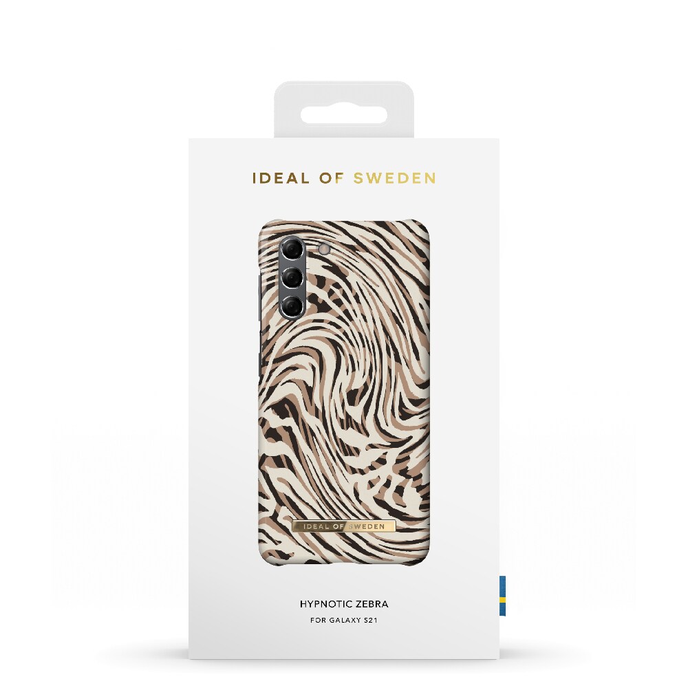 IDEAL OF SWEDEN Mobilcover Hypnotic Zebra til Samsung Galaxy S21