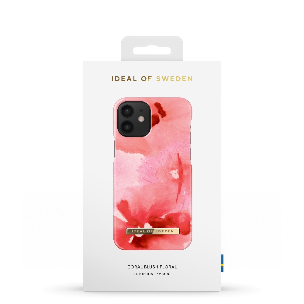 IDEAL OF SWEDEN Mobilcover Coral Blush Floral til iPhone 12 mini