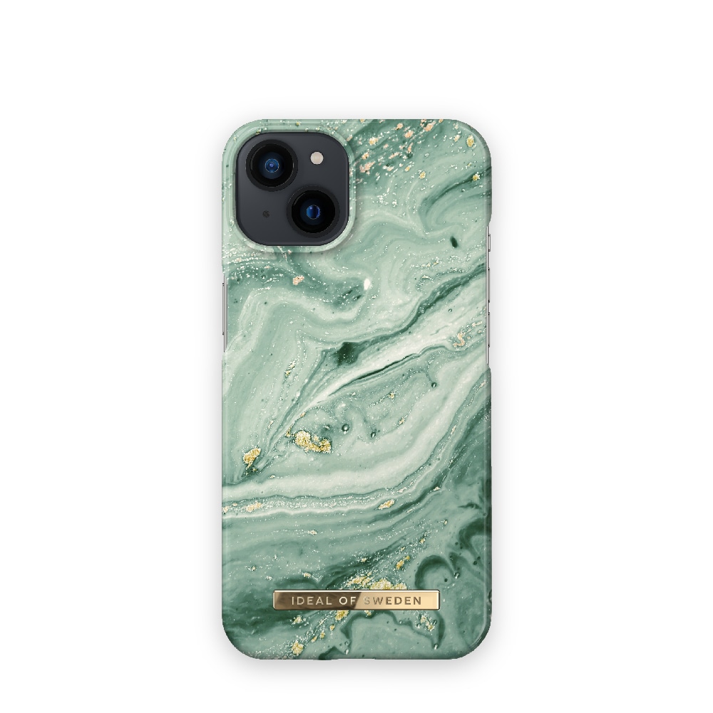 IDEAL OF SWEDEN Mobilcover Mint Swirl Marble til iPhone 13