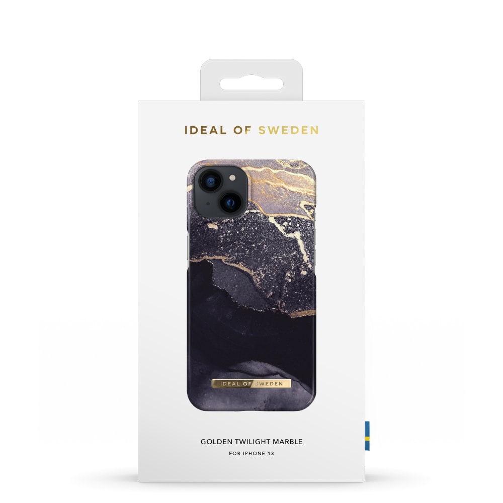 IDEAL OF SWEDEN Mobilcover Golden Twilight Marble til iPhone 13