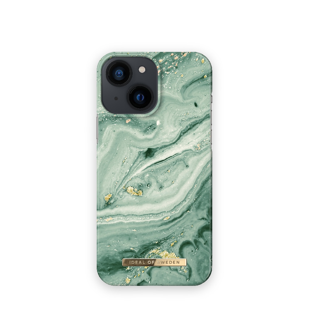 IDEAL OF SWEDEN Mobilcover Mint Swirl Marble til iPhone 13 mini