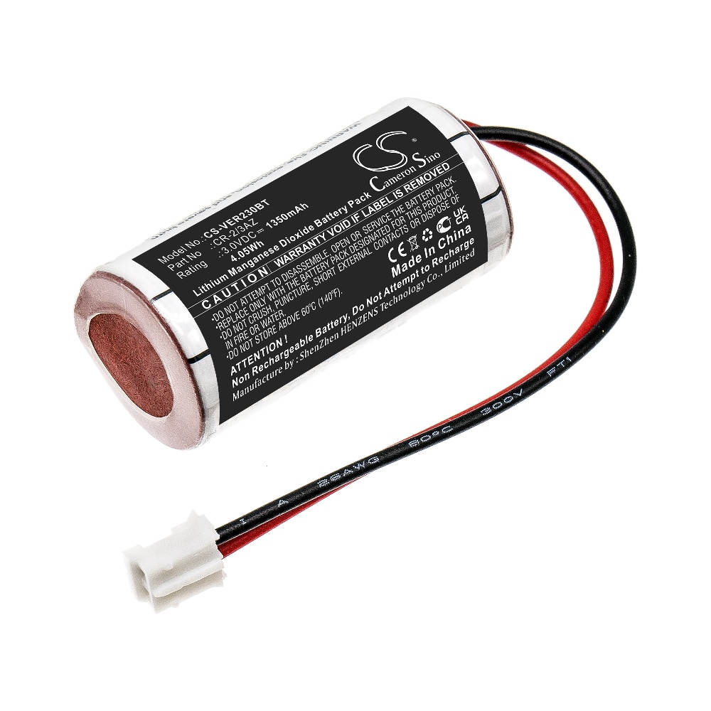 Erstatningsbatteri CR-2/3AZ til Verisure alarmsystemer