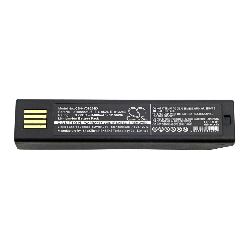 Erstatningsbatteri 100000495, S-L-0526-E og 013283 til Honeywell