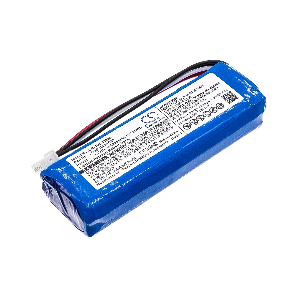 Erstatningsbatteri GSP1029102A til JBL Charge 3