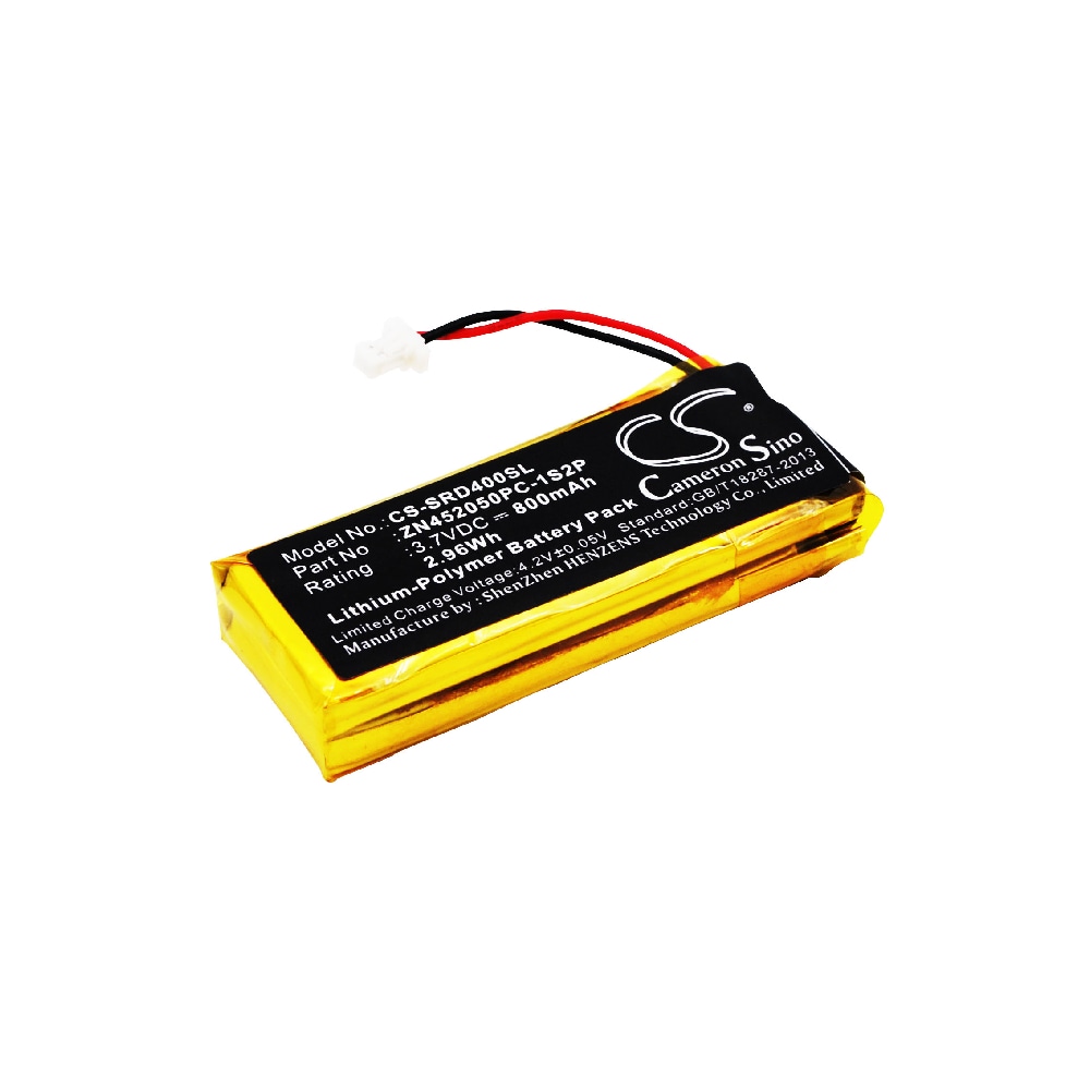 Erstatningsbatteri ZN452050PC-1S2P til Cardo