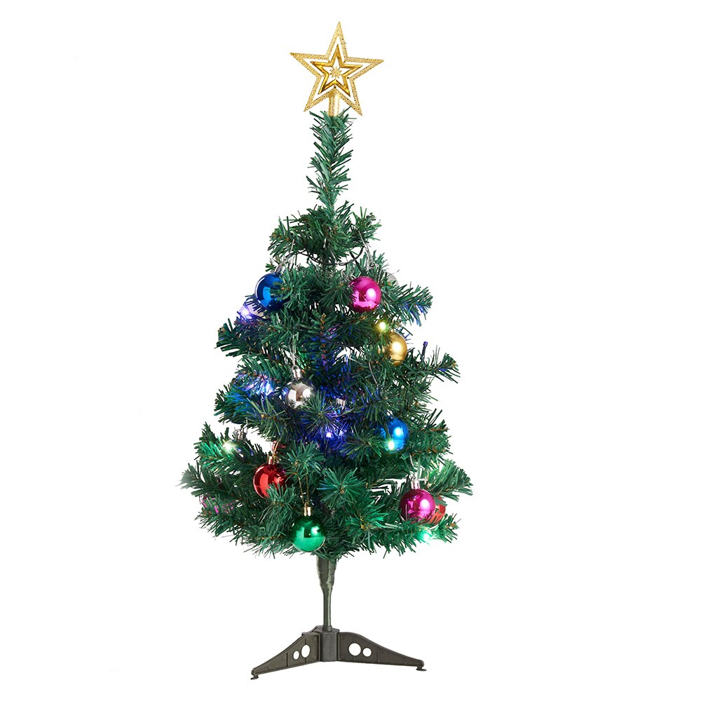 Day LED-Jultræ med timer 60cm