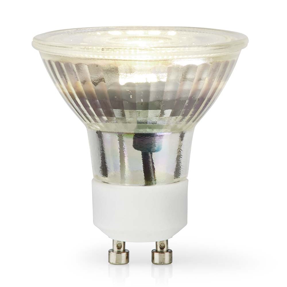 Nedis Dimbar LED-pære, Koldt hvidt, GU10, spot, 4.5W, 345lm, 2700K