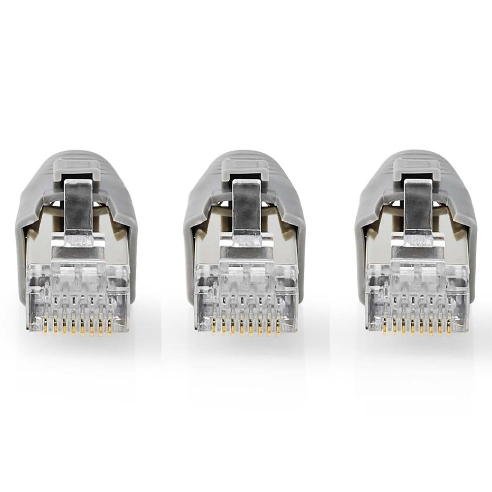 Nedis RJ45-kontakt med pass through CAT7, FTP - 10-pak