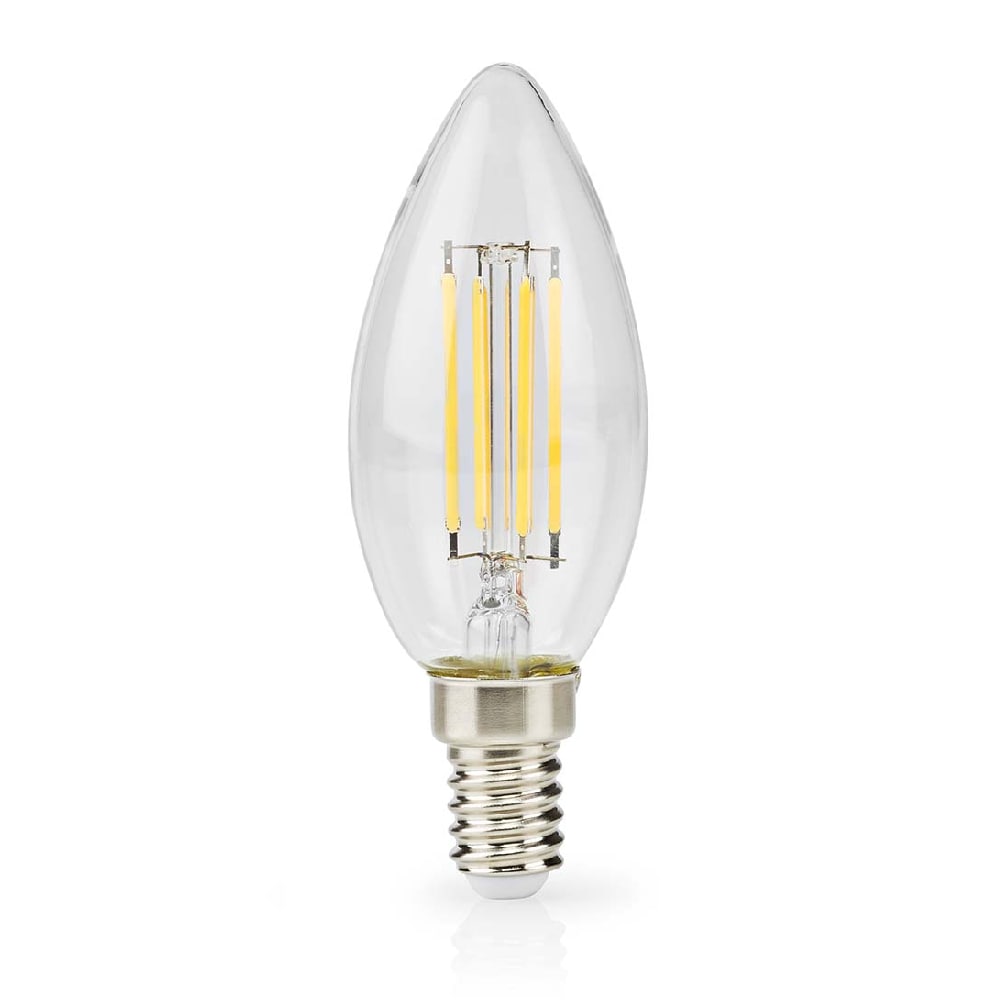 Nedis Dæmpbar LED-pære Varmt hvidt E14, kerte, 4.5W, 470lm, 2700K